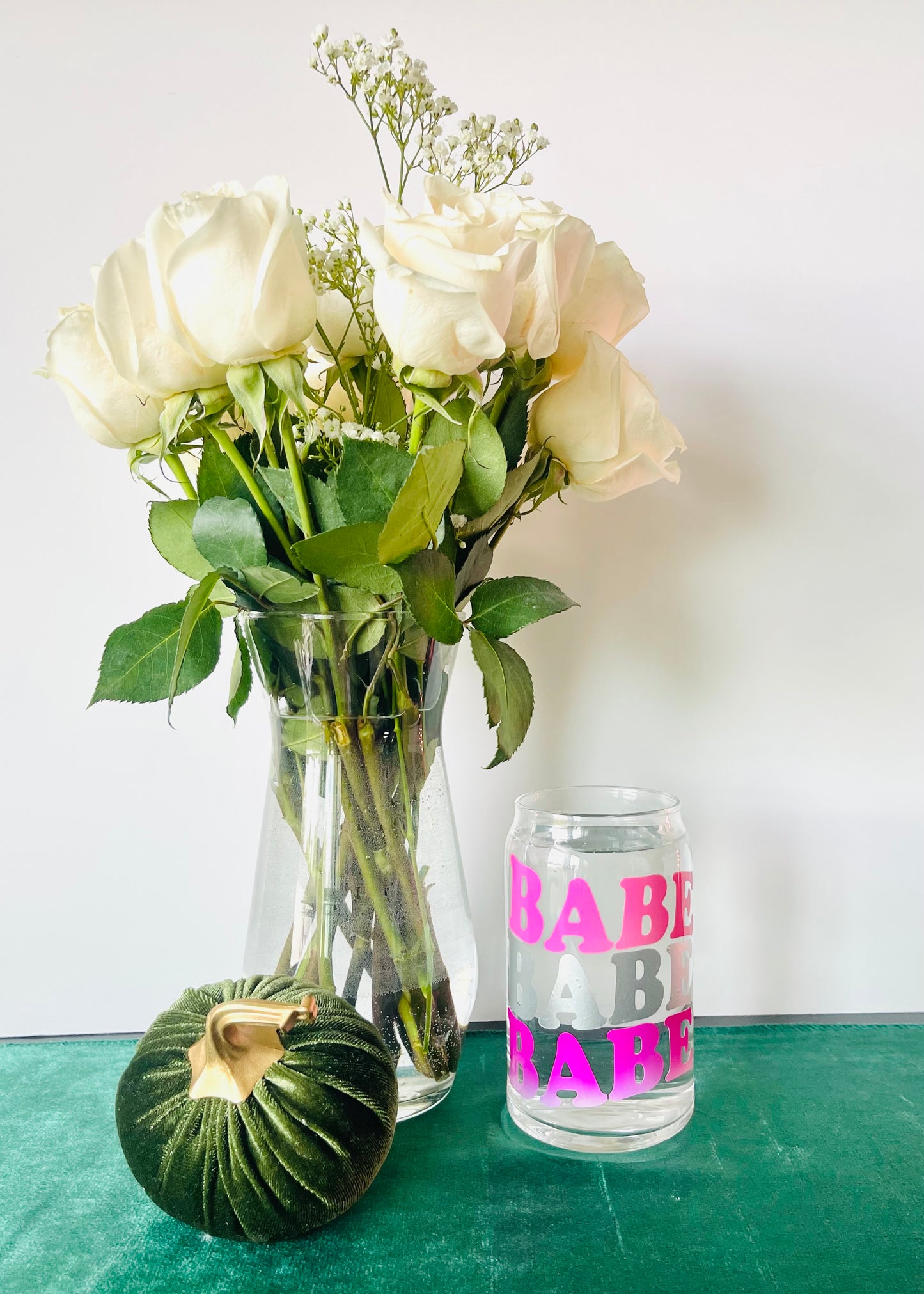 Babe Trio Glass Can Cup