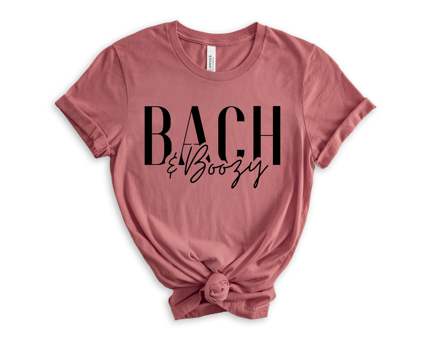 Bach and Boozy T-Shirt | Bridesmaid