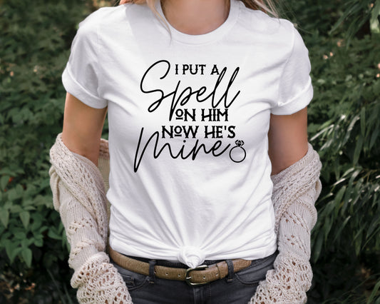 I Put a Spell on Him T-Shirt | Bride