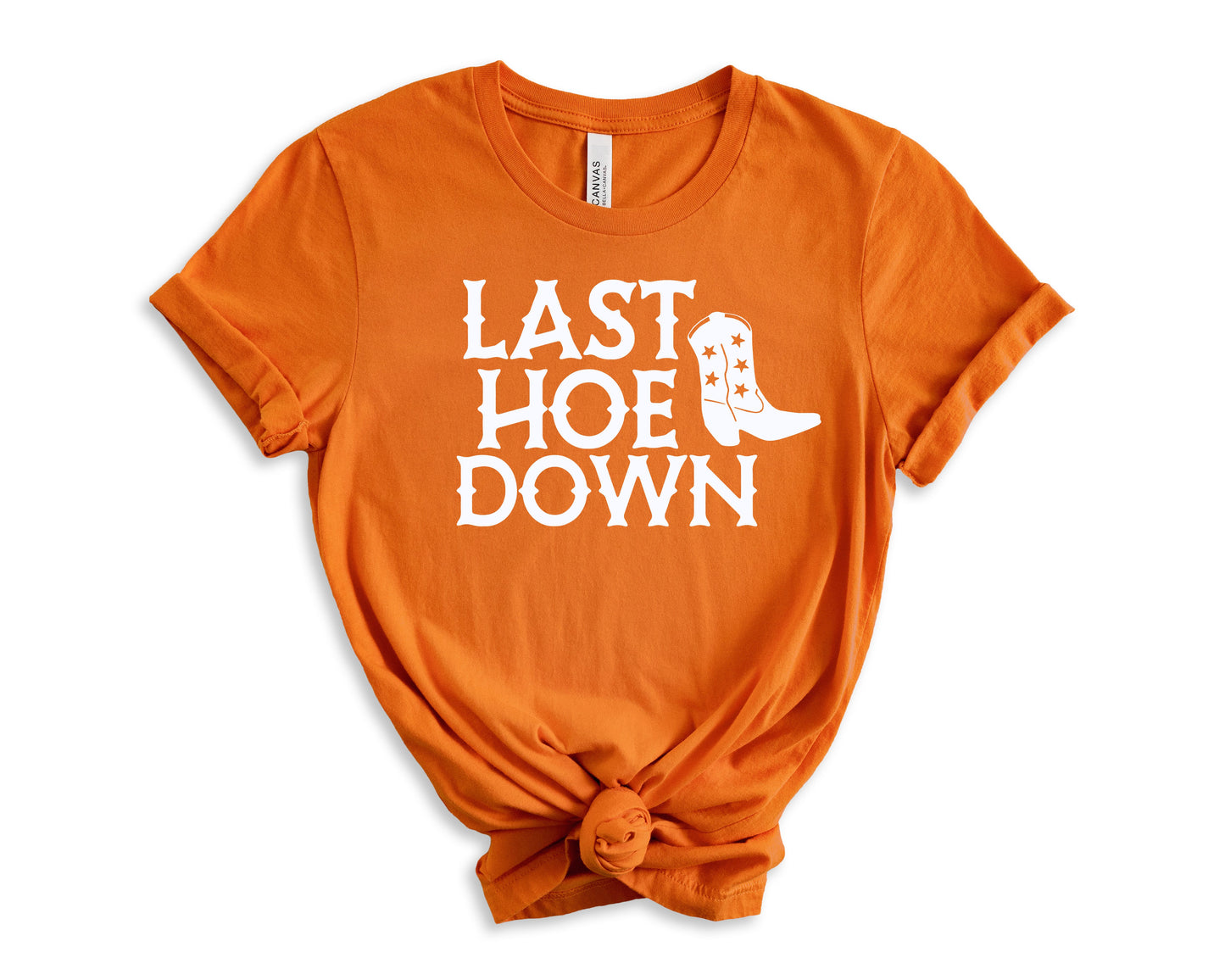 Last Hoe Down T-Shirt | Bridesmaid