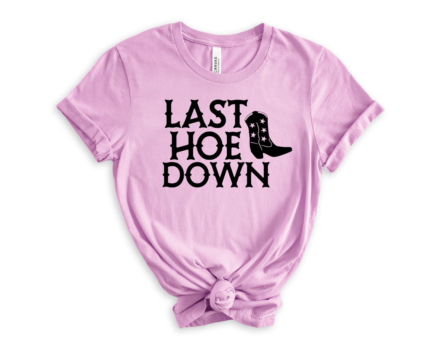 Last Hoe Down T-Shirt | Bridesmaid