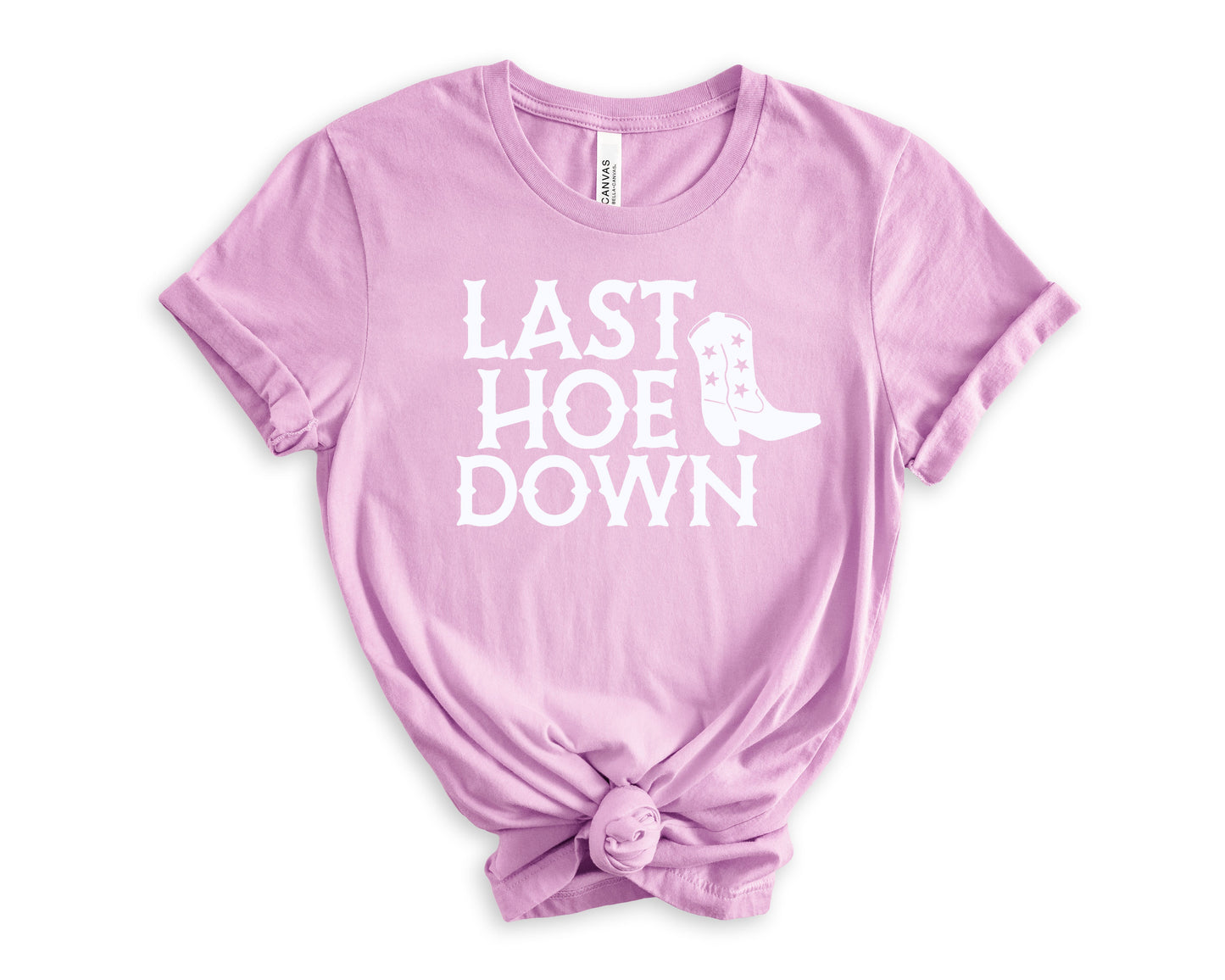 Last Hoe Down T-Shirt | Bridesmaid