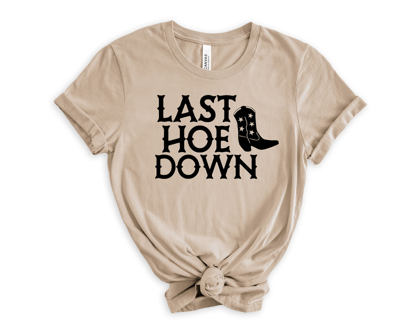 Last Hoe Down T-Shirt | Bridesmaid