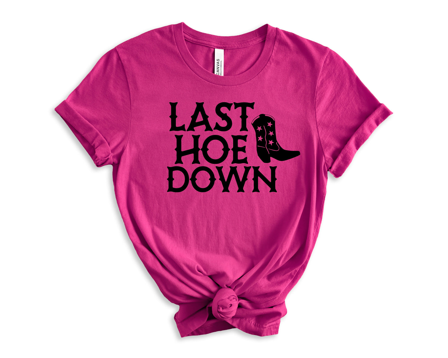 Last Hoe Down T-Shirt | Bridesmaid