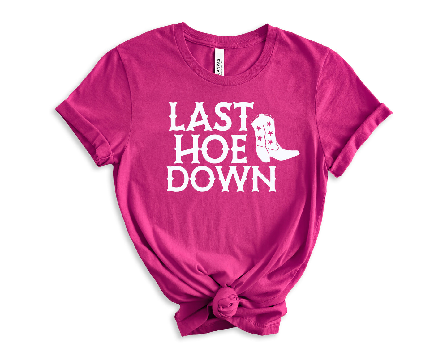 Last Hoe Down T-Shirt | Bridesmaid