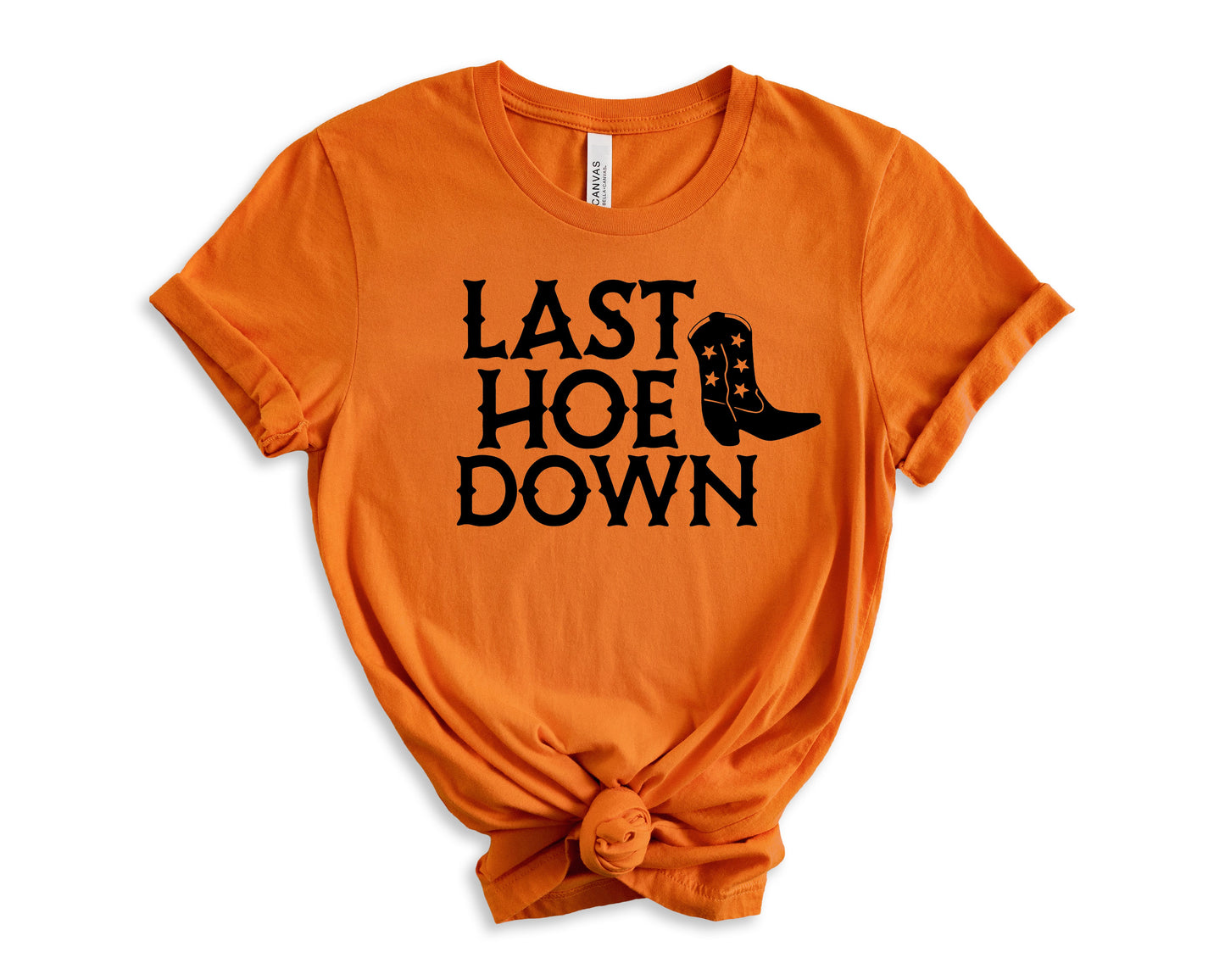 Last Hoe Down T-Shirt | Bridesmaid