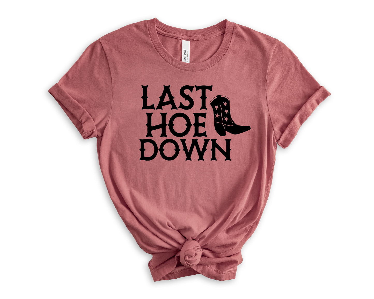 Last Hoe Down T-Shirt | Bridesmaid