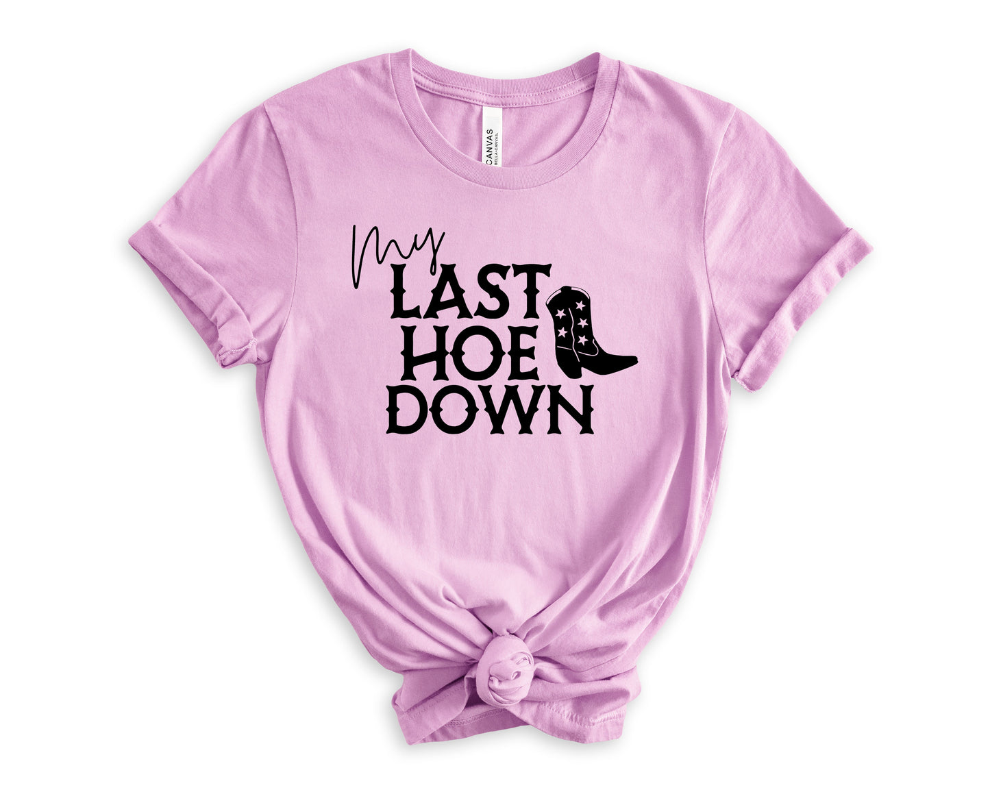 My Last Hoe Down T-Shirt | Bride