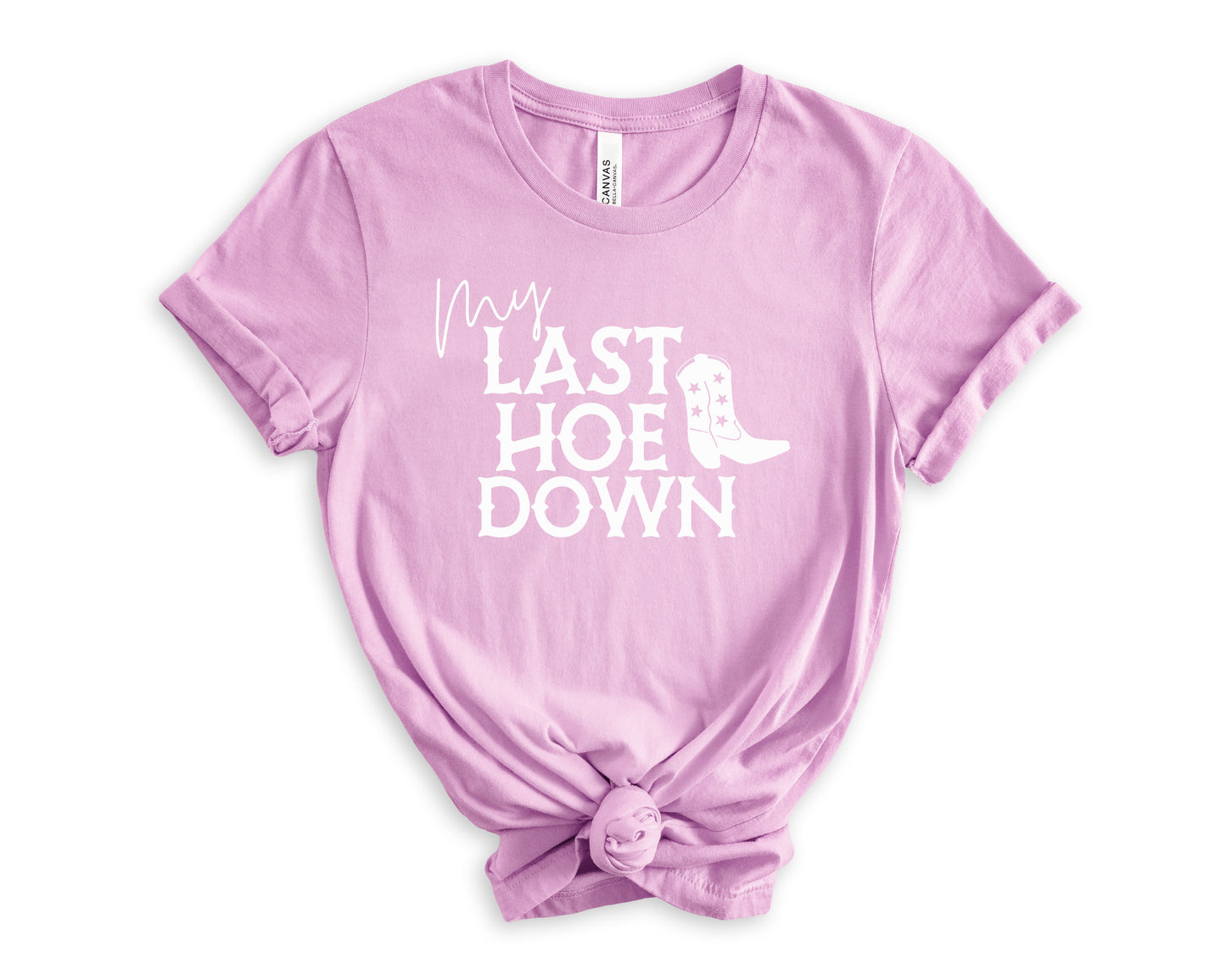 My Last Hoe Down T-Shirt | Bride