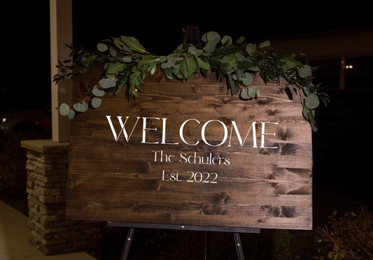 Welcome Sign | Modern