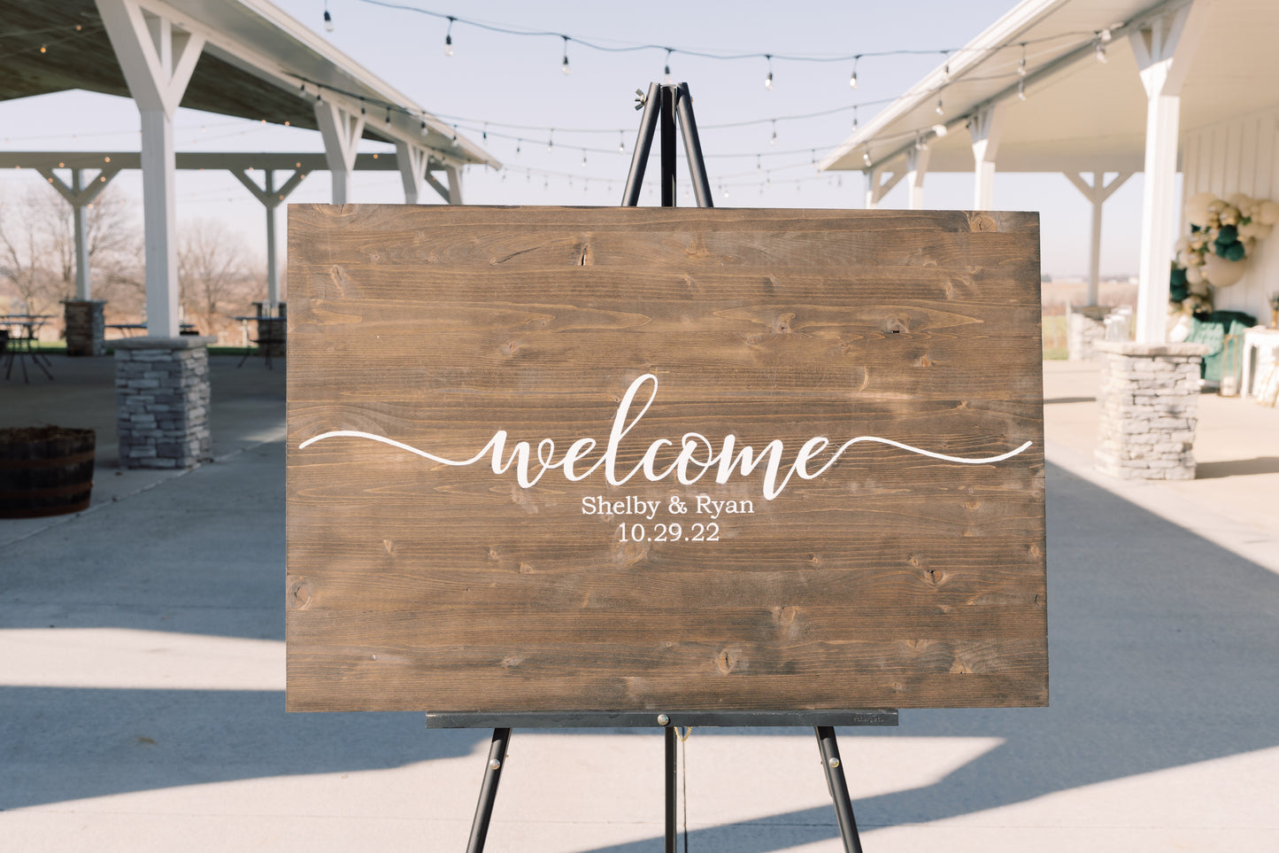 Welcome Sign | Rustic