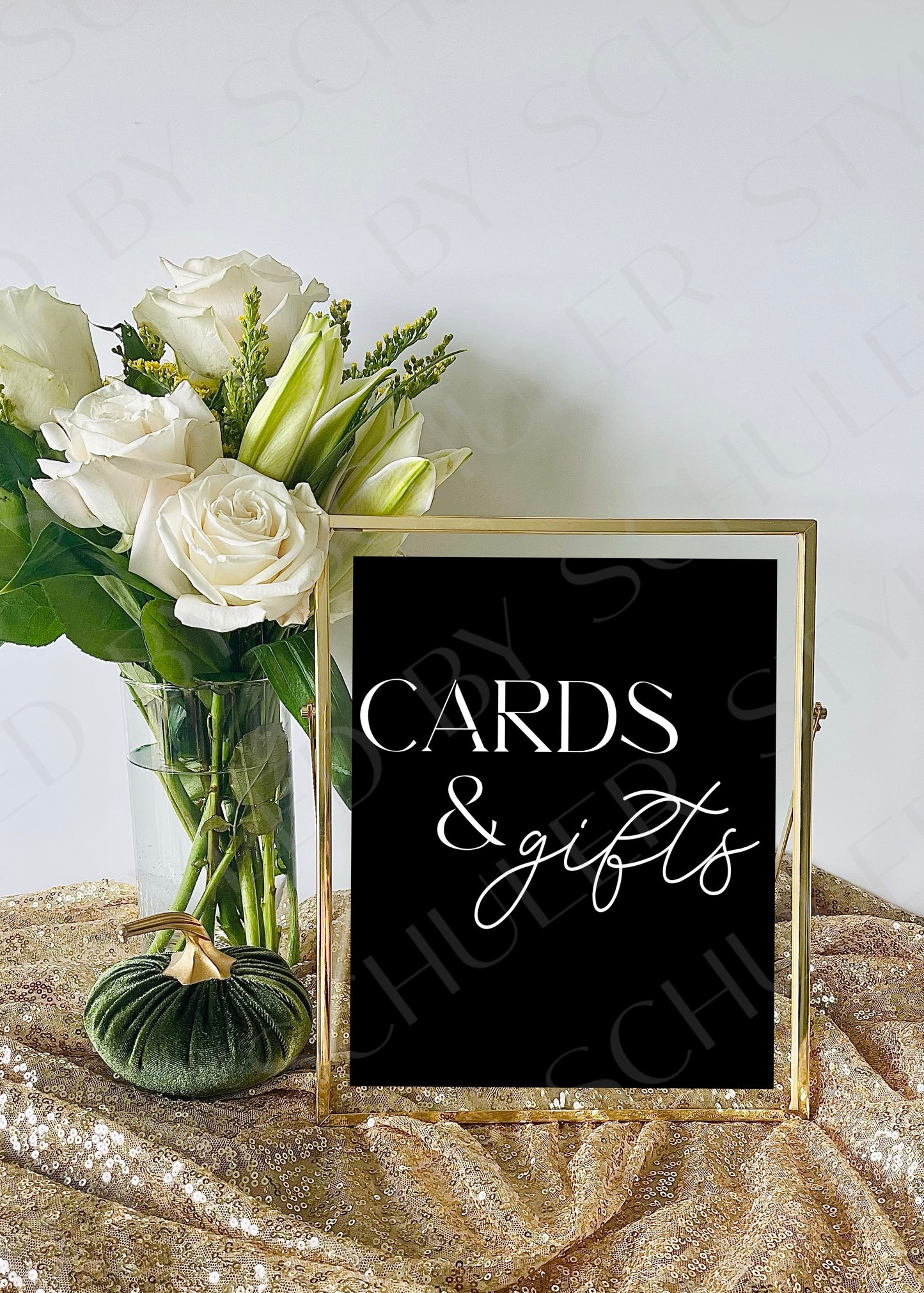 Cards & Gifts Sign | Modern