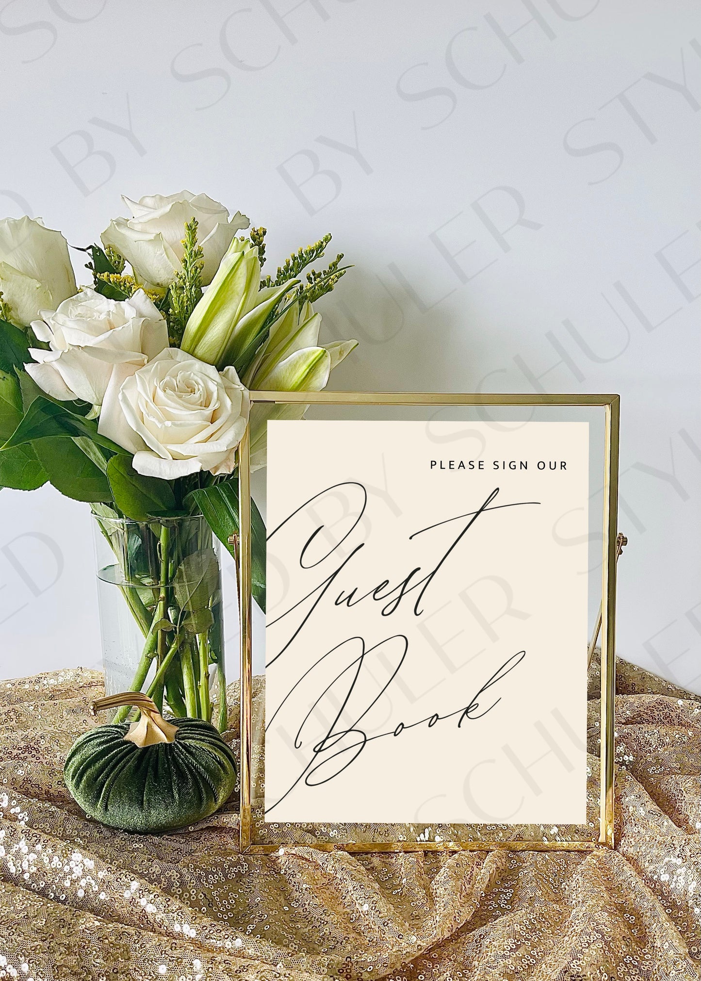 Guest Book Sign | Classic | Digital Download