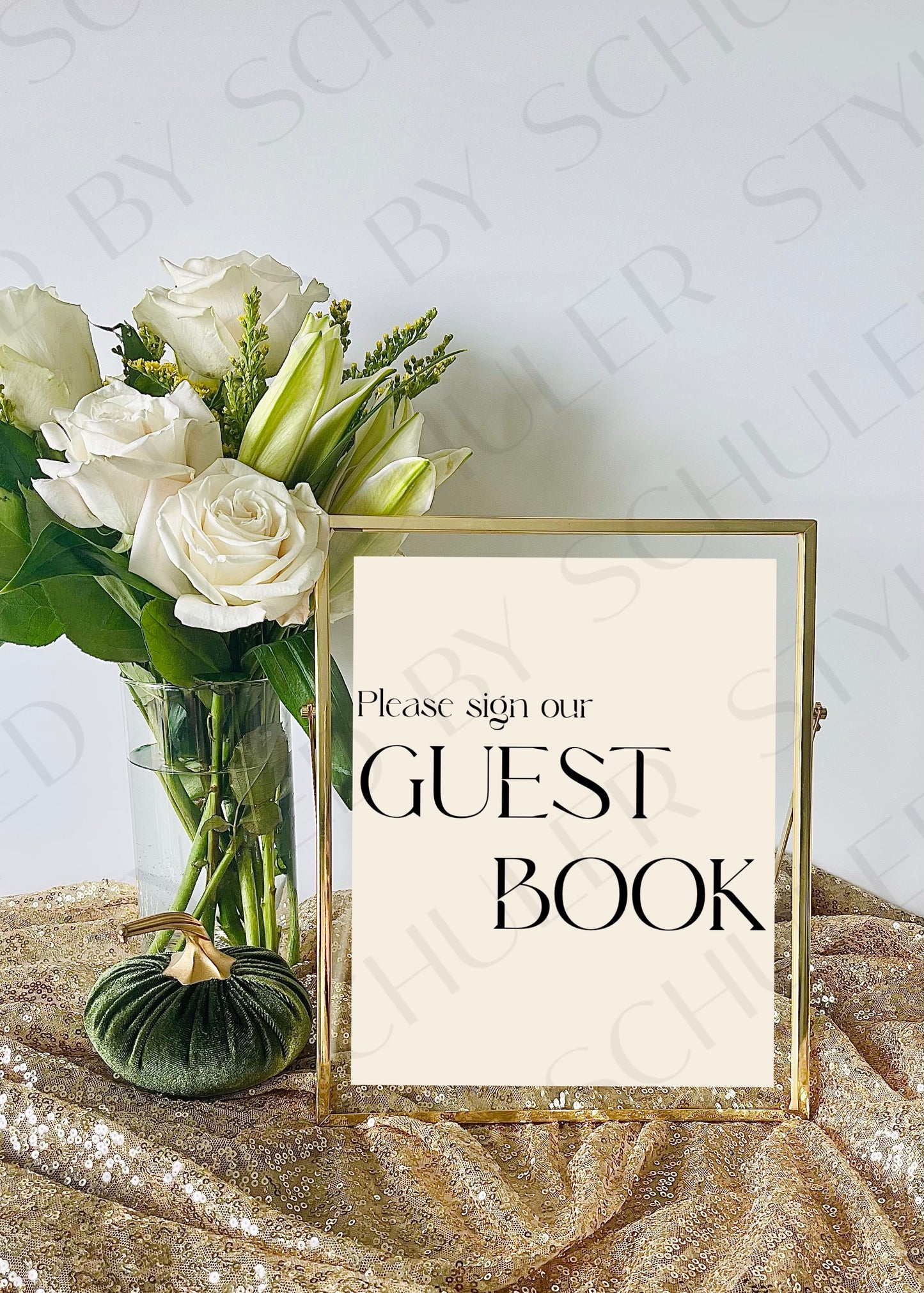 Guest Book Sign | Modern