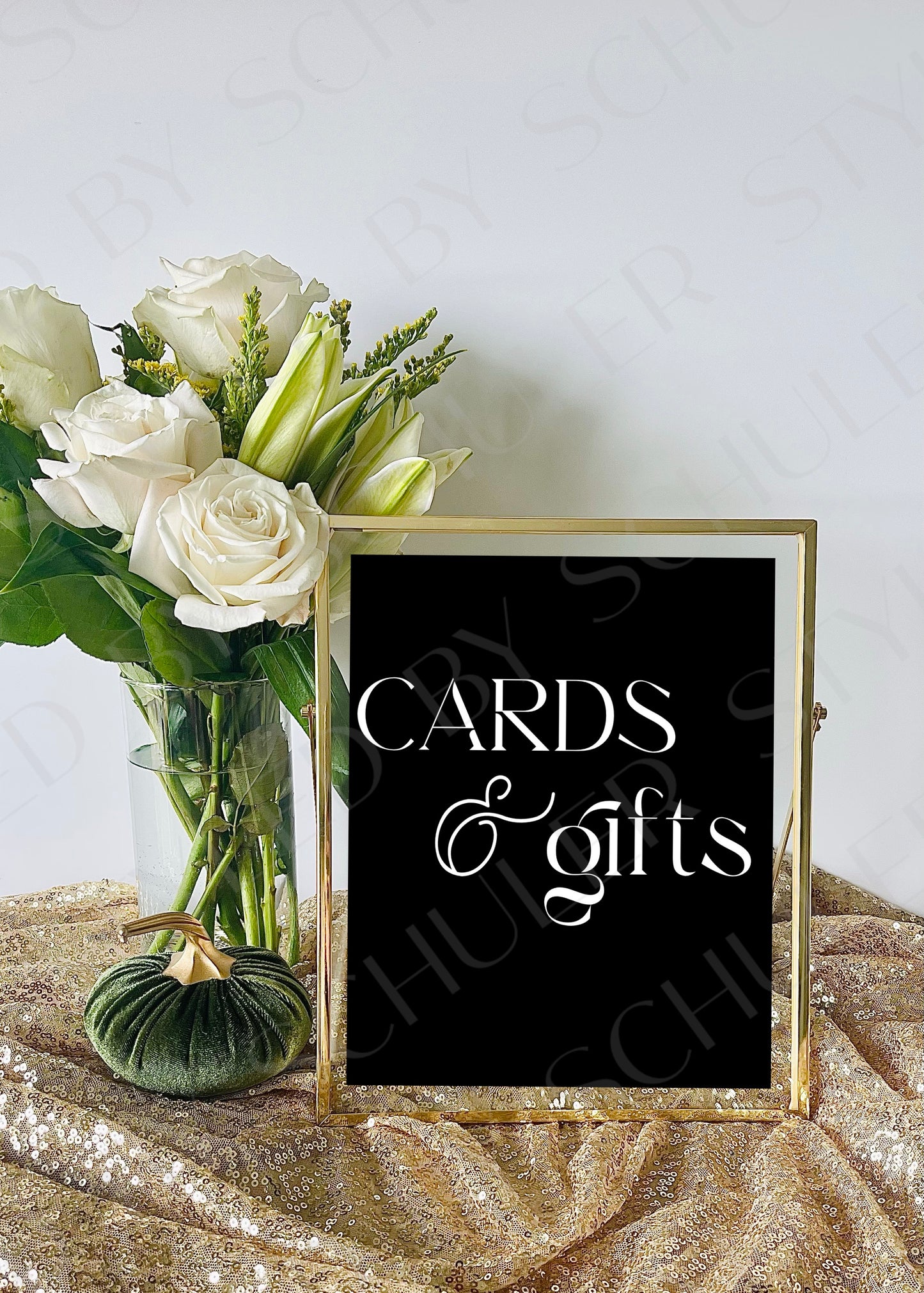 Cards & Gifts Sign | Modern